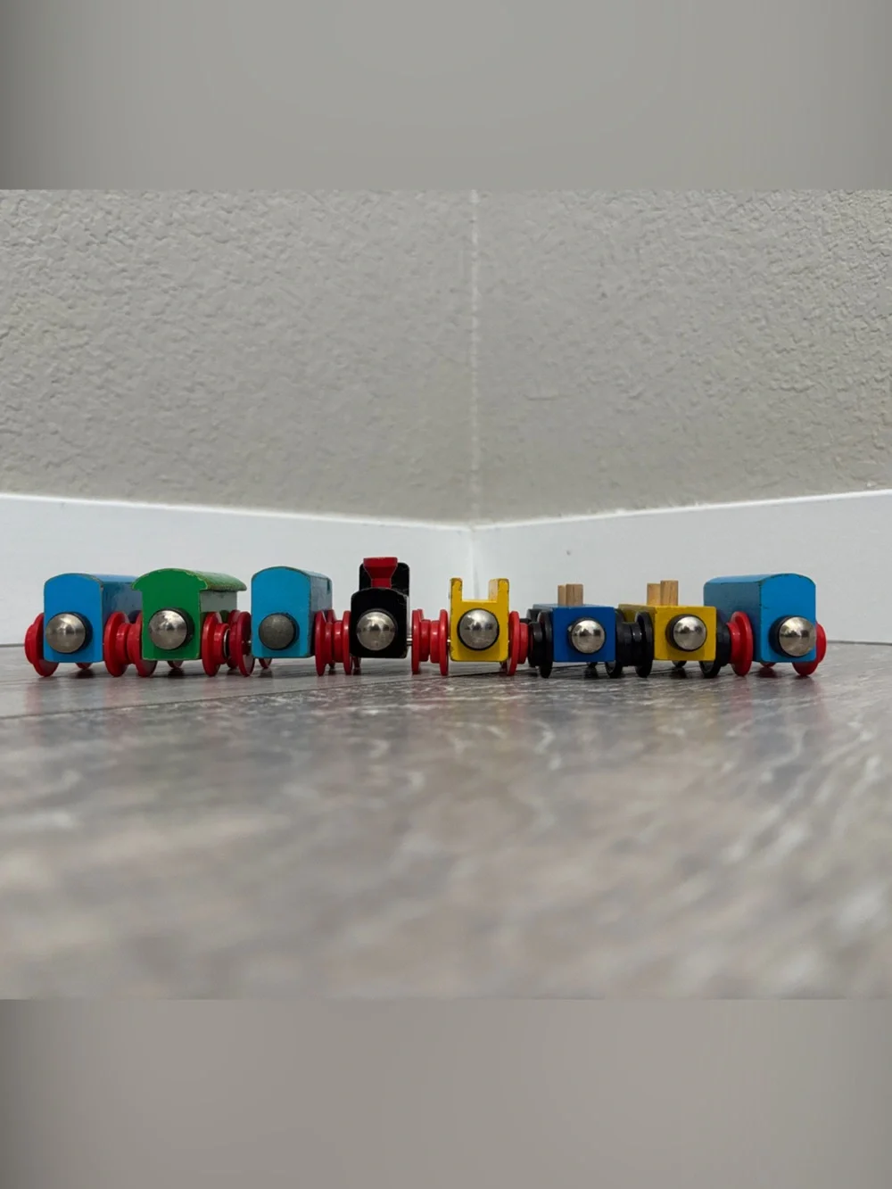 Vintage Wooden Brio Trains - Set #1